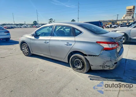 2014 Nissan Sentra S z USA, uszkodzony, nr VIN 3N1AB7AP1EY227443
